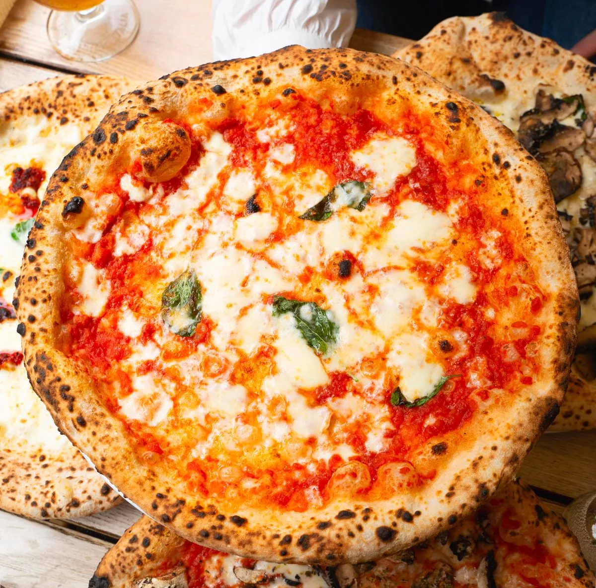 Rudy’s dough is made fresh daily by their in-house pizzaioli, using Caputo ‘00’ flour which takes over 24 hours to be lovingly made