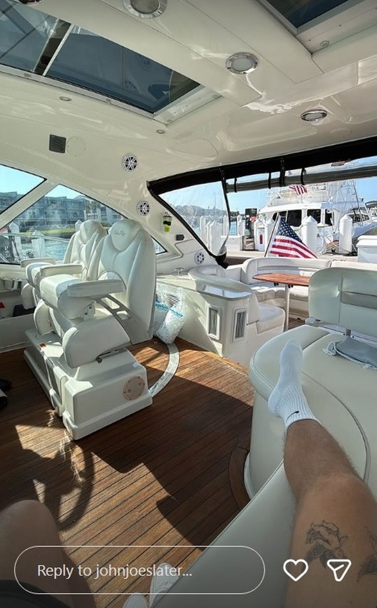 JJ's Instagram Story