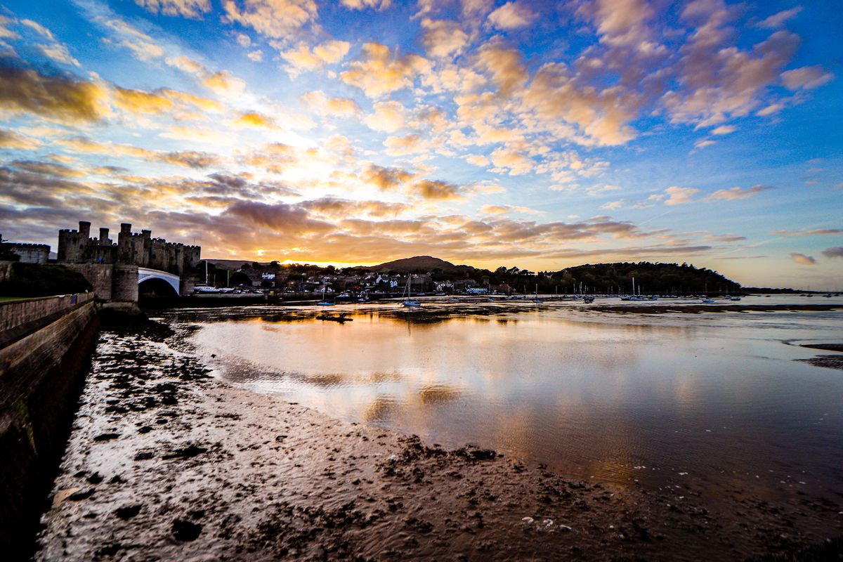 Conwy Castle is one of my fave spots