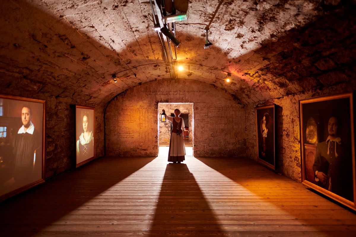 The Real Mary King’s Close located underneath the famous Royal Mile in Edinburgh