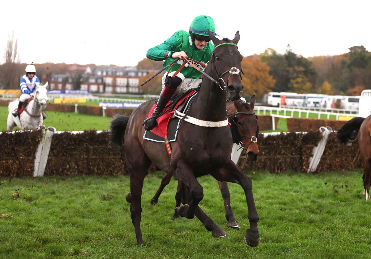 Ben Bromley riding Call Me Lord 