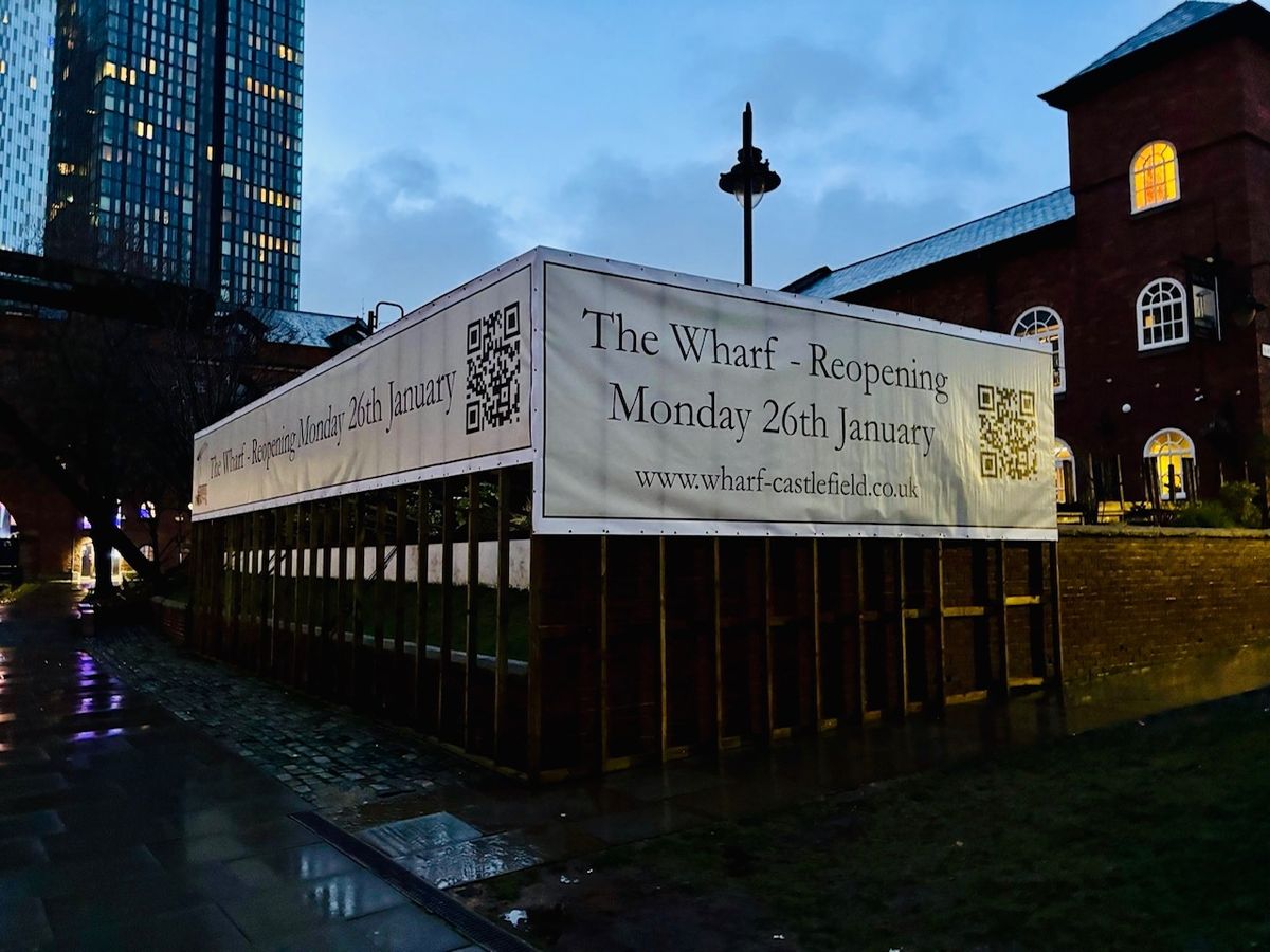 The pub is undergoing a major refurbishment 