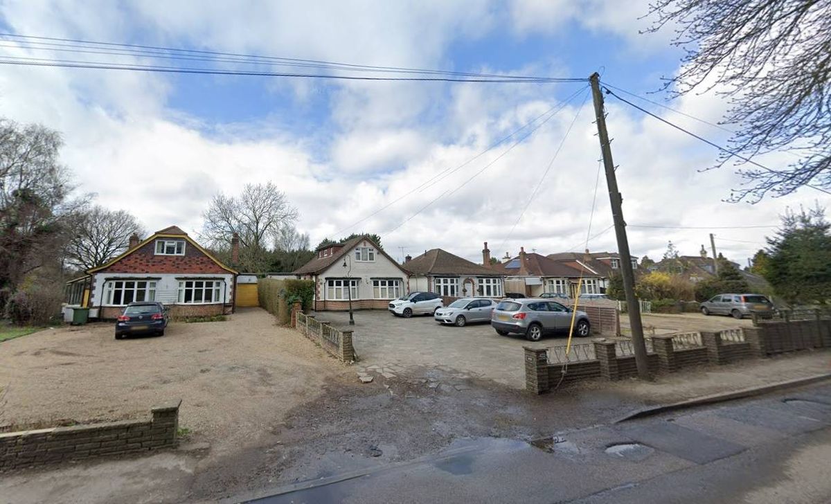 Driveways in Hawley's Corner are exceptionally large and can fit several cars