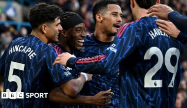 Leeds United 0-4 Arsenal: Noni Madueke stars in comfortable win