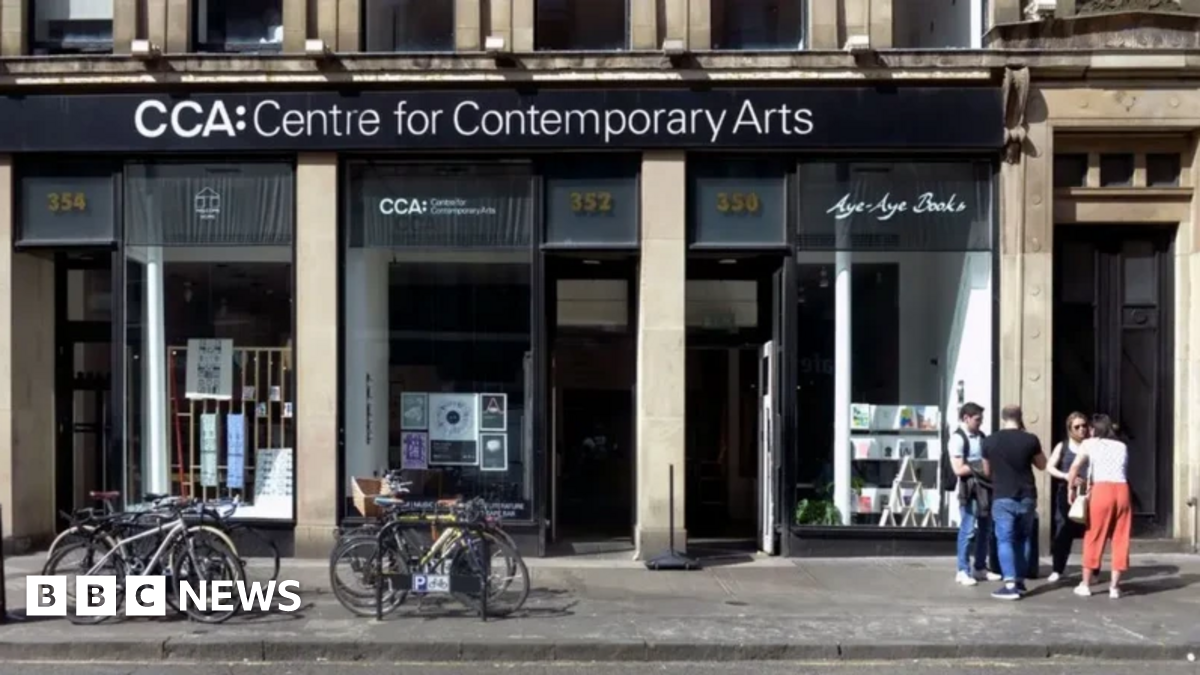 A street view of the front of the CCA venue on Sauchiehall Street