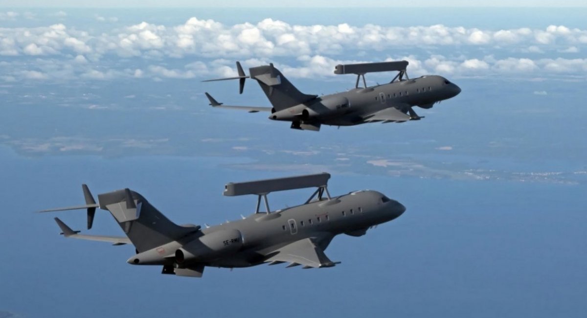Swedish Saab GlobalEye airborne early warning aircraft / Open source photo