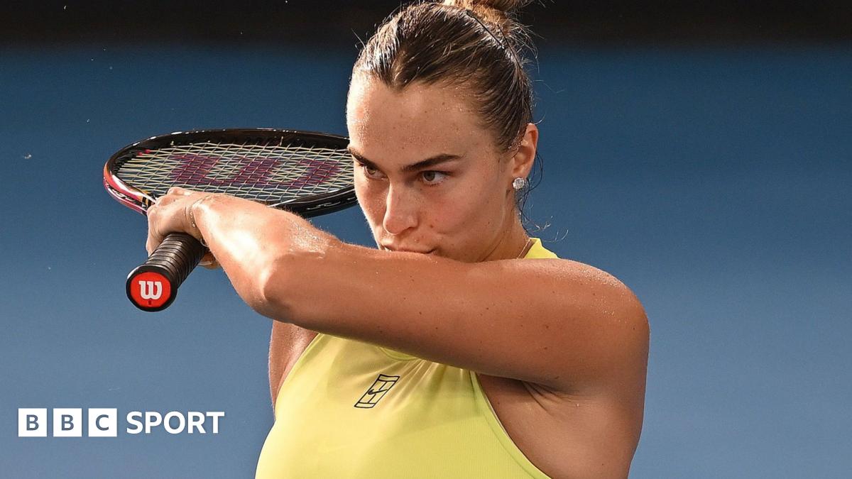 Jannik Sinner and Carlos Alcaraz laugh during the Australian Open's One Point Slam event