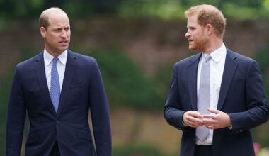 Prince Harry and Prince William will be 120 miles apart during UK return - here's why