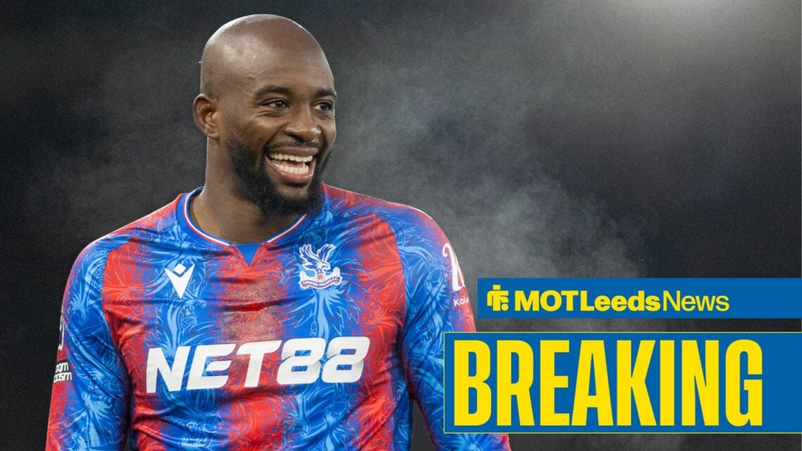 Jean-Philippe Mateta playing for Crystal Palace