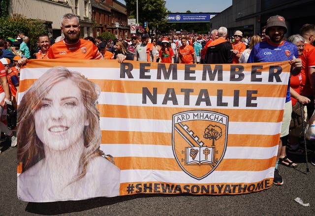 Niall (left) and Declan McNally, brothers of Natalie McNally