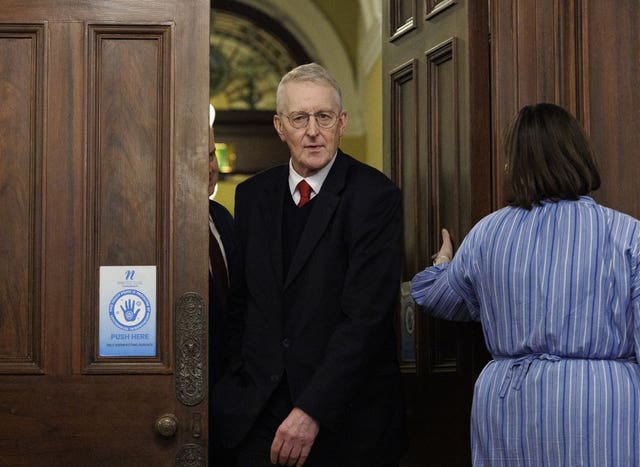 Northern Ireland Secretary Hilary Benn following the third East-West Council meeting
