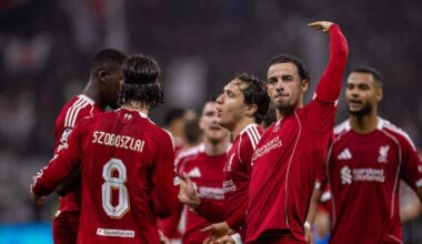 FRANKFURT, GERMANY - Wednesday, October 22, 2025: Liverpool