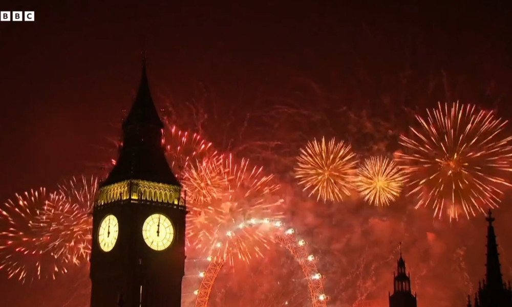 London rings in 2026 with largest NYE fireworks display in Europe