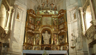 The tabernacle of Holy Thorn Monastery church in Valladolid, Spain, was forced open, and the Blessed Sacrament was stolen.