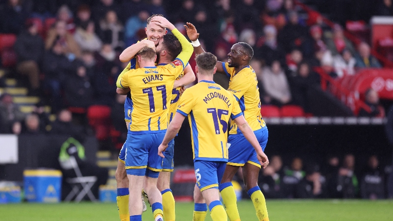 Mansfield Town beat Sheffield United in Emirates FA Cup thriller