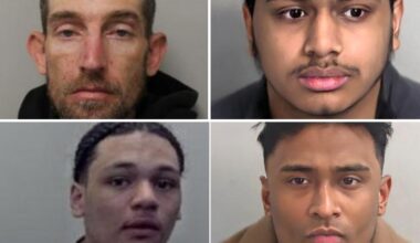 East Londoners jailed in December 2025 including robber
