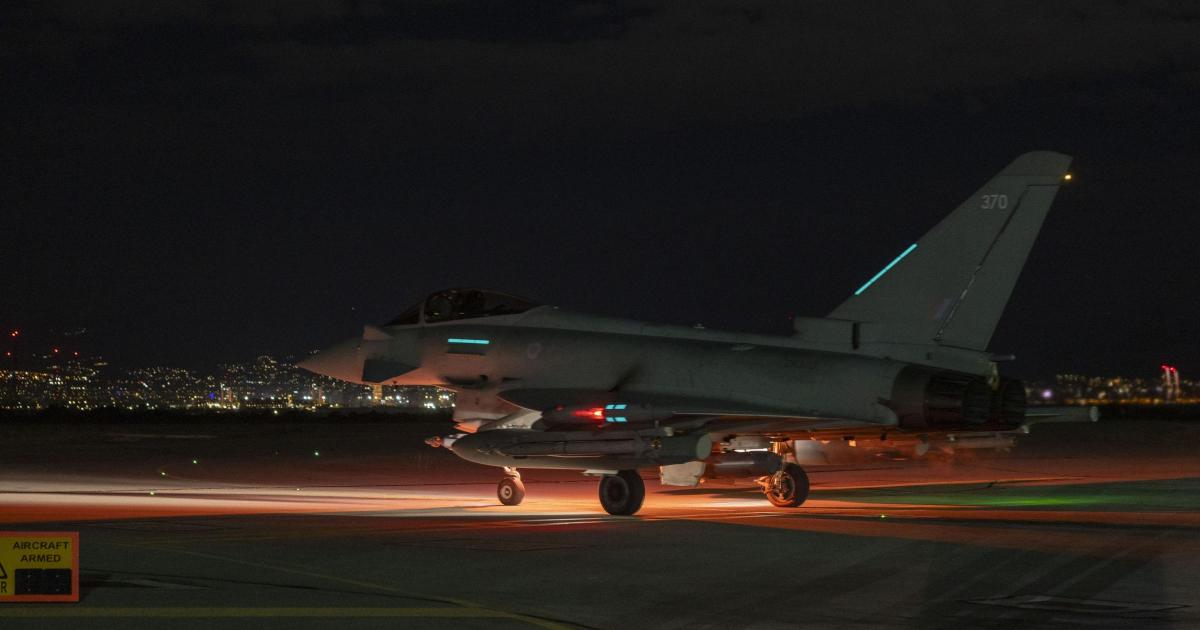 UK and France carry out strike on Syrian underground site ‘used by IS’