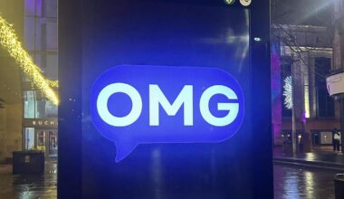 OMG! The story behind the new signs appearing all over Glasgow