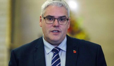 Robinson criticises Irish minister’s ‘clear challenge’ to UK on NI Legacy Bill