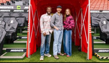 Stars of Dear England swap stage for St Mary's Stadium