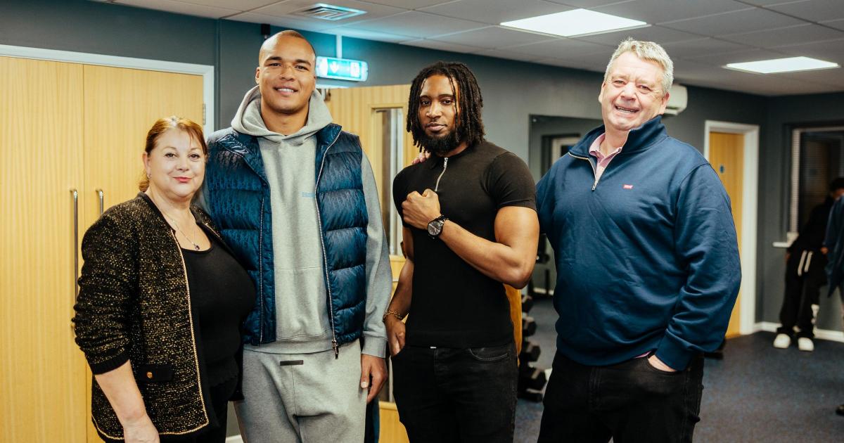 Ipswich boxing champ Wardley at new wellness hub launch