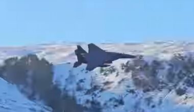 Lake District: US fighter jet seen flying over Thirlmere