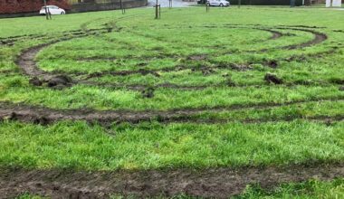 Off-road bikes 'causing danger' as Pudsey green torn up