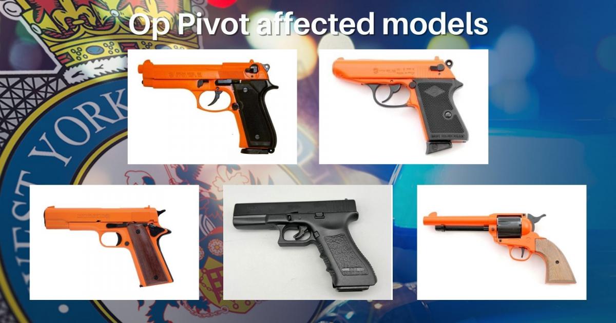 Firearms amnesty in West Yorkshire for blank-firing guns