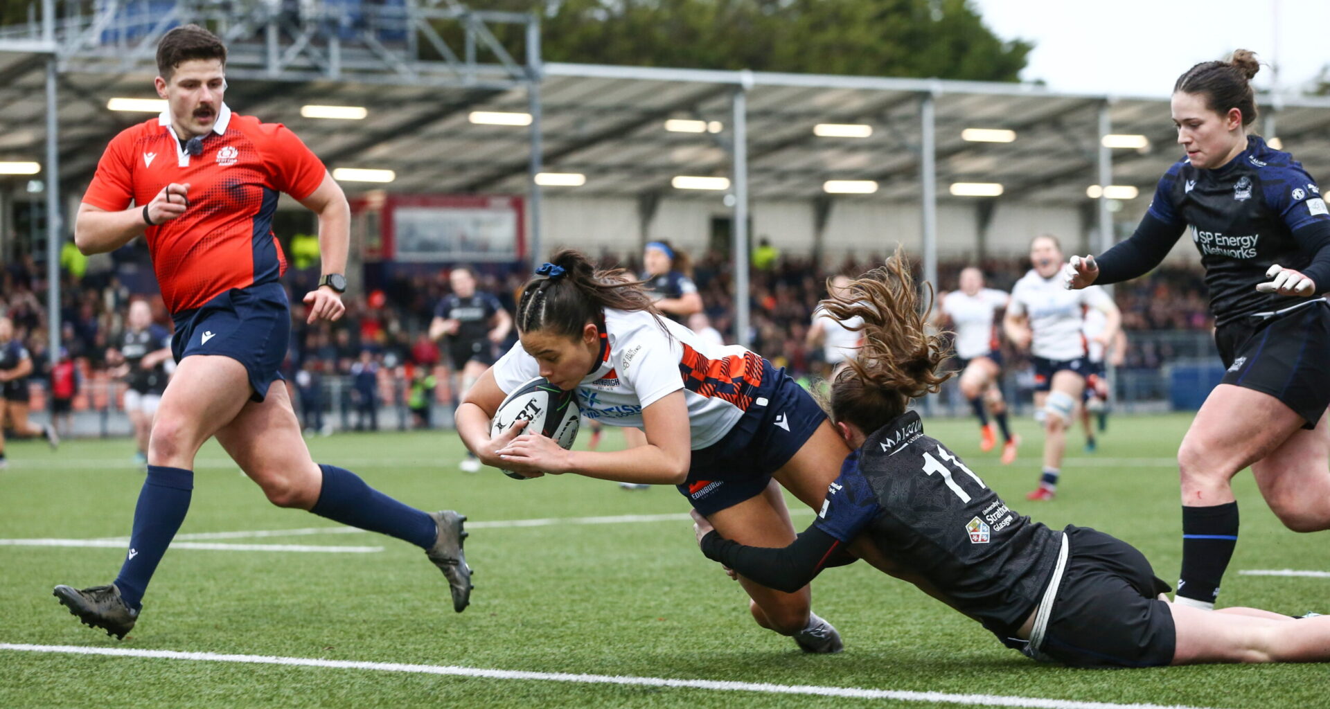 Back Edinburgh Rugby Women against the Wolfhounds