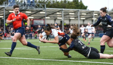 Back Edinburgh Rugby Women against the Wolfhounds