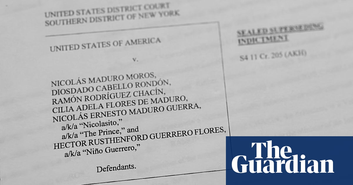 Maduro indictment attempts to link Venezuelan leader to Tren de Aragua | Nicolás Maduro