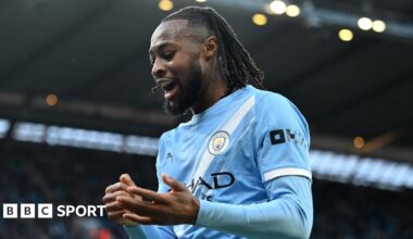 Man City 10-1 Exeter: Antoine Semenyo scores on debut