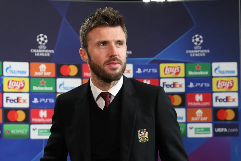 Michael Carrick as coach of Manchester United
