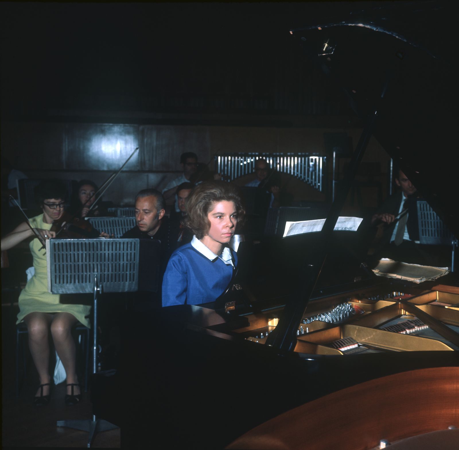 Image may contain Roberto Faenza John Ogdon Adult Person Face Head Grand Piano Keyboard and Musical Instrument