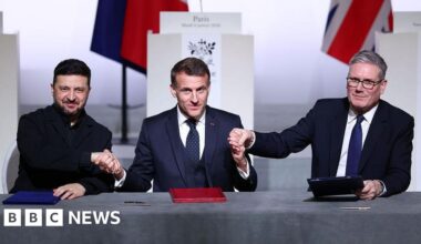 UK and France to send troops to Ukraine if peace deal agreed with Russia