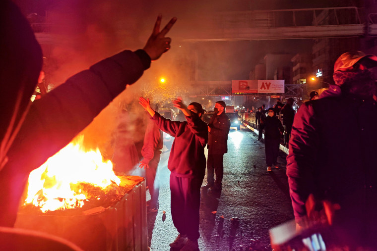Image: Unrest In Iran As Protesters Demonstrate Over Economic Crisis