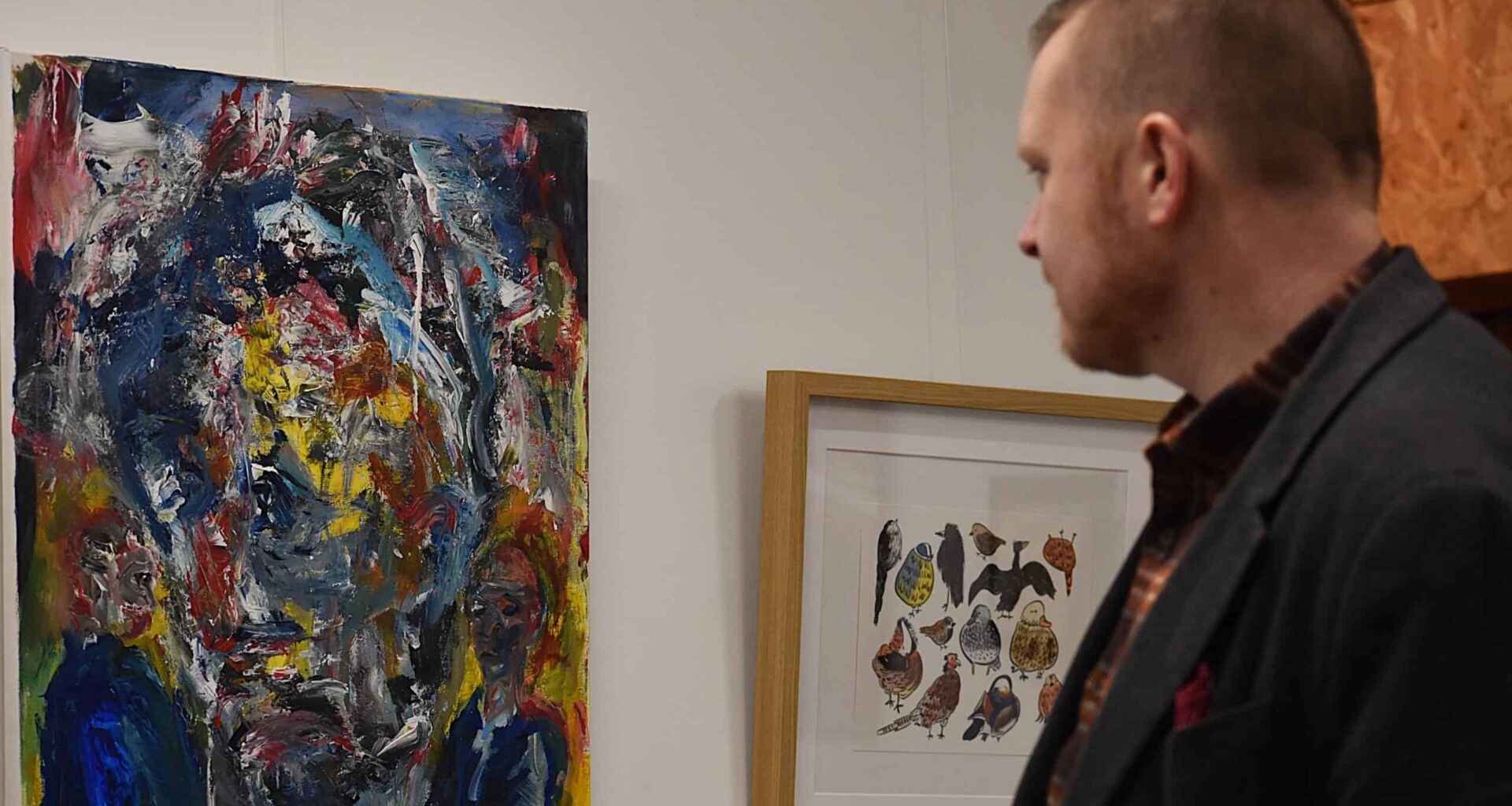 Fans flock to 'Fables' exhibition opening at The Mill Gallery