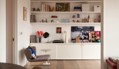 Inside a designer’s calming east London family flat