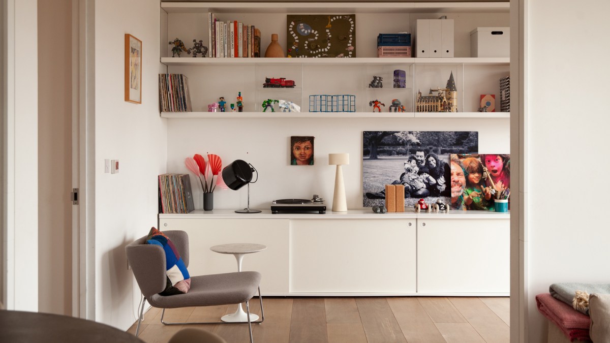 Inside a designer’s calming east London family flat