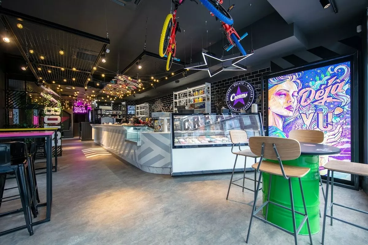Creams Cafe at the Arndale Centre