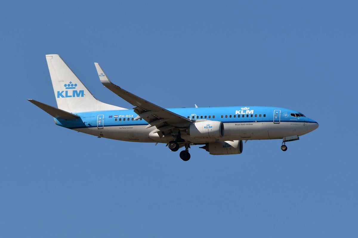 KLM plane (file photo)