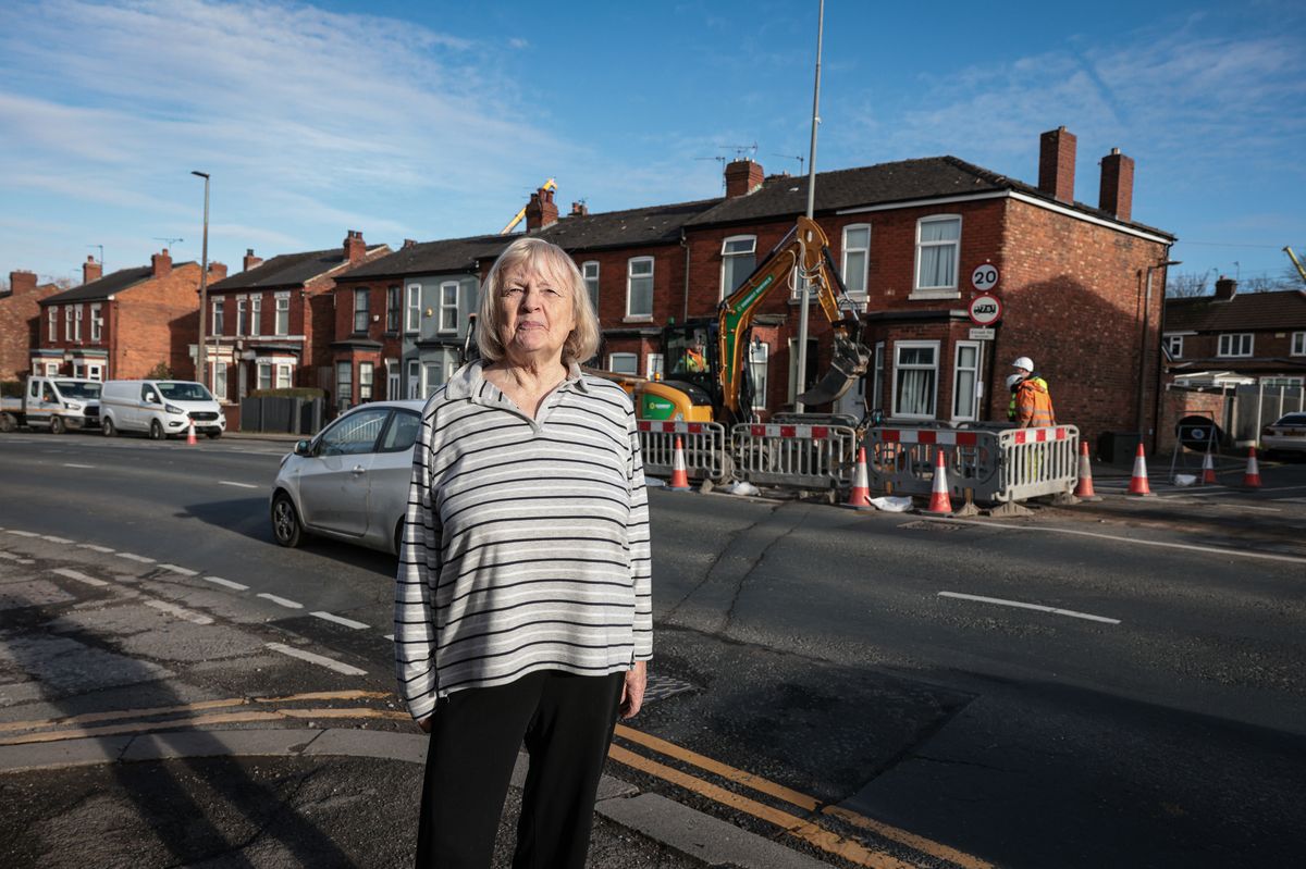 Salford resident Freda Smith said the works have lasted weeks