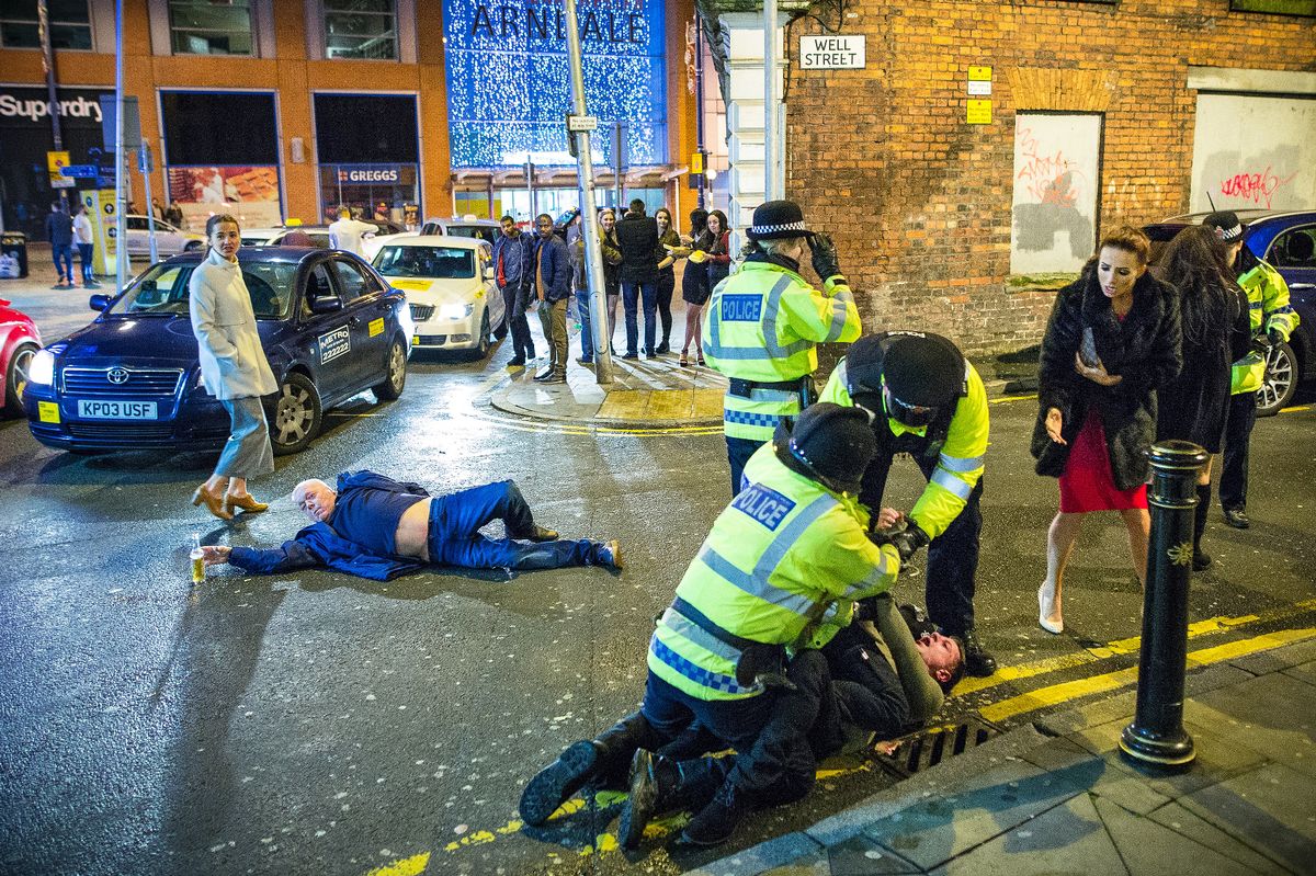 An image of Manchester's New Year's Eve celebrations in 2016 is still popular ten years on from going viral
