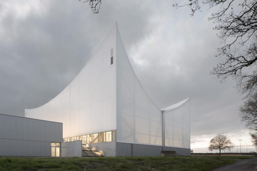 Josephine Baker - Marie-Jose PerecSports and Cultural Centre in La Bouëxière, France by onze04. Image credit: Juan Cardona