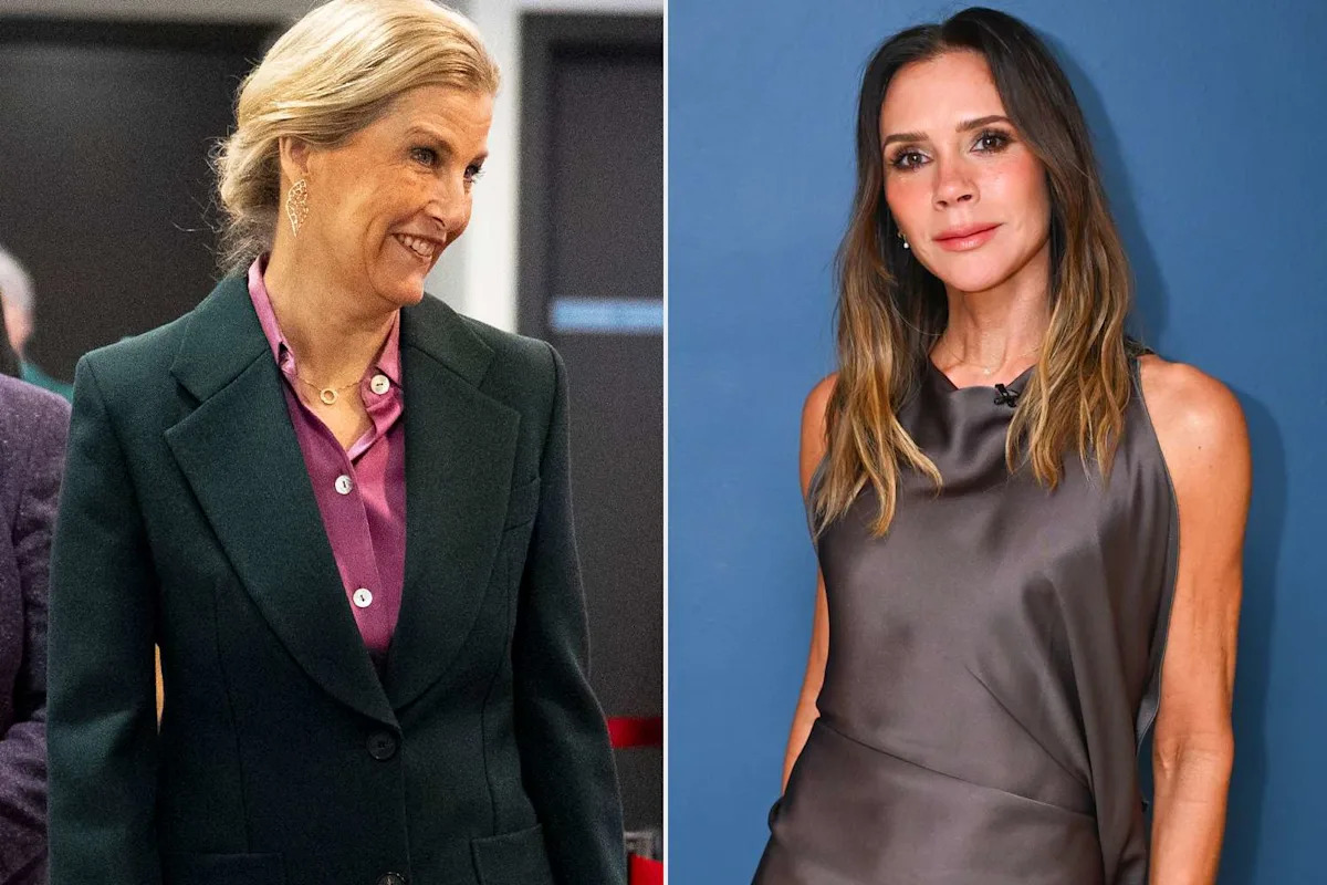 Sophie, the Duchess of Edinburgh’s Victoria Beckham Suit Draws Attention amid Beckham Family Feud