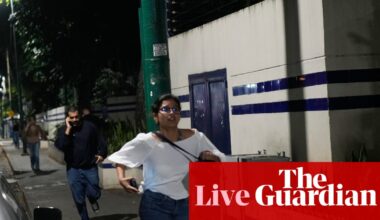 Venezuela accuses US after explosions and low-flying aircraft reported in Caracas – live | Venezuela