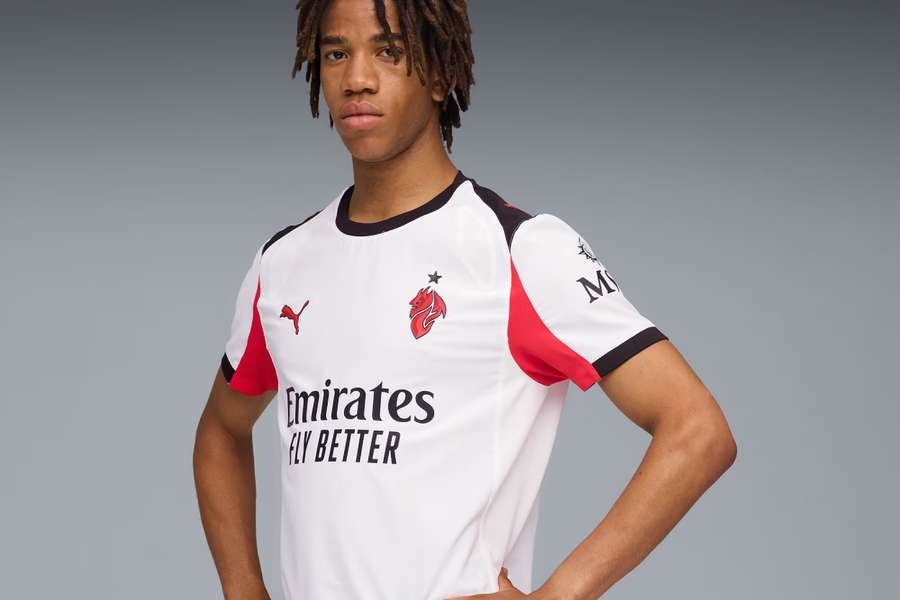 New Rossoneri reserve shirt