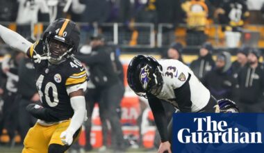 NFL roundup: Steelers clinch AFC North on Ravens’ missed kick at death | NFL