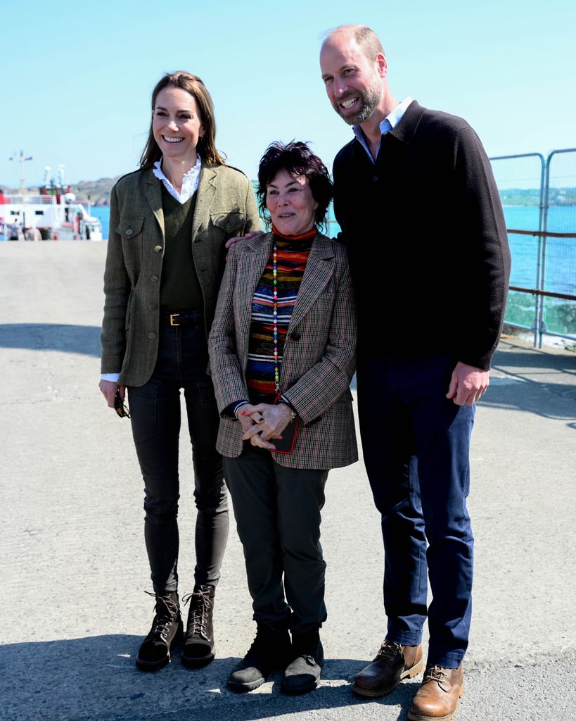 prince william and princess kate with ruby wax