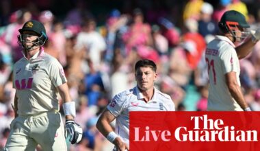 Australia v England: fifth Ashes Test, day three – live reaction | Ashes 2025-26
